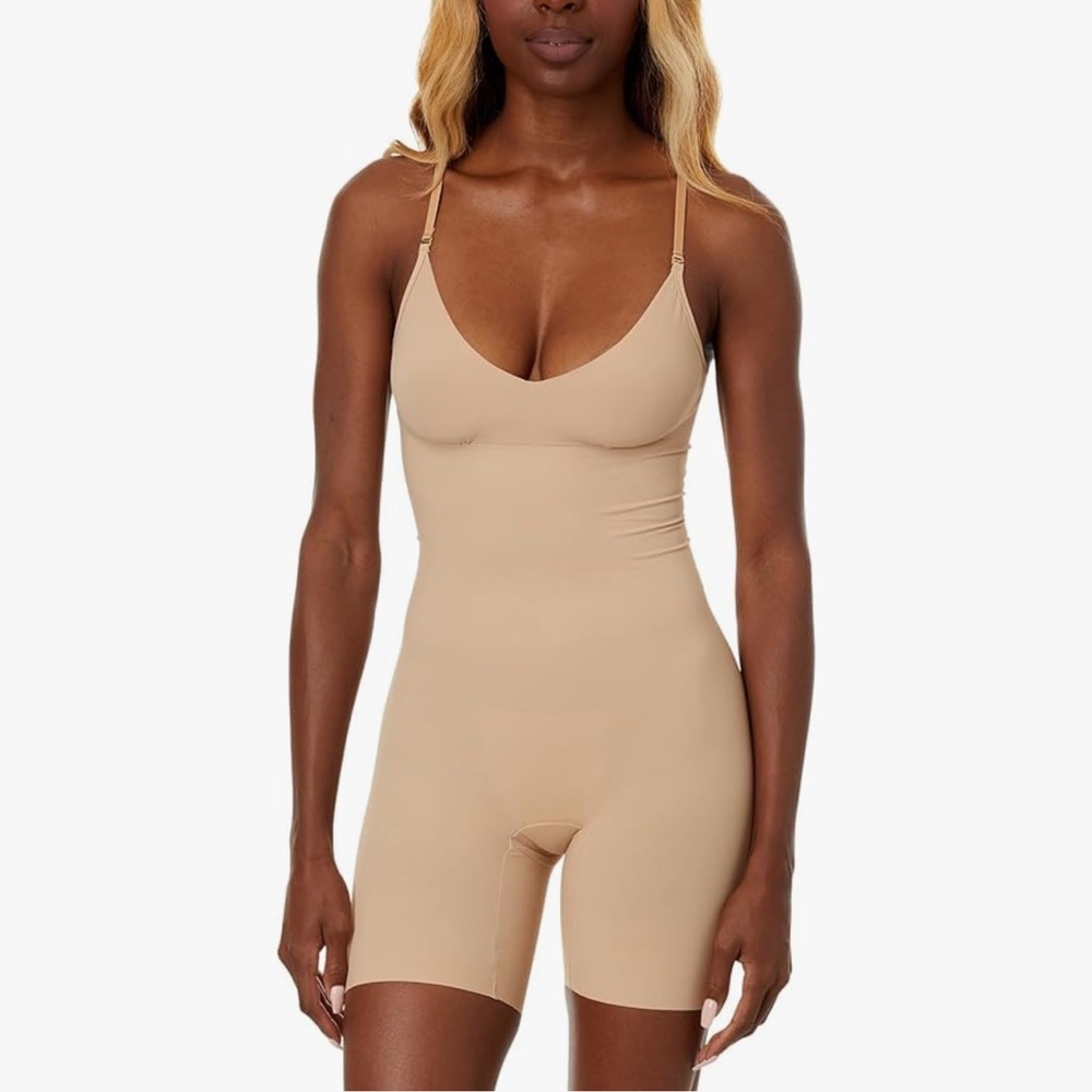 commando Classic Control Bodyshorts Cc116 Size Small Beige